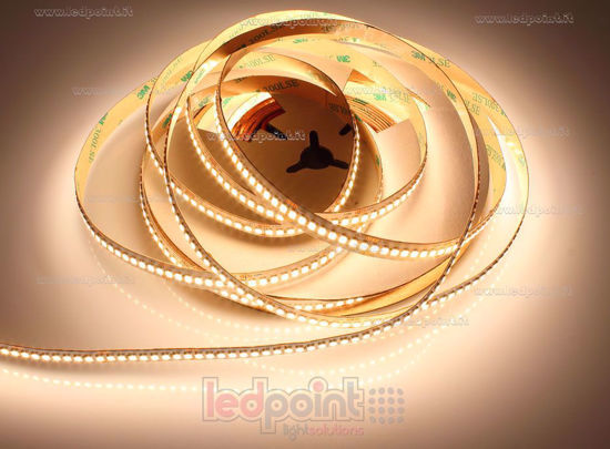 Image de Ruban led blanc chaud 5m 3000K 3step CRI>90 240leds/m 2835 24V 19,2W/m