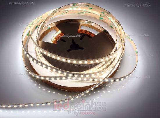 Image de Ruban led 5m blanc 4000K 3step 2835 CRI>90 128led/m 24V 13W/m