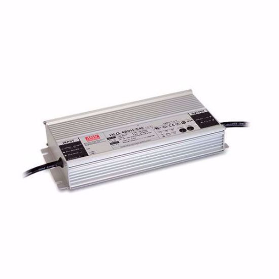 Image de Transformateur 480W 24V avec entrée (0~10Vdc, PWM ou résistance) IP67 Mean Well