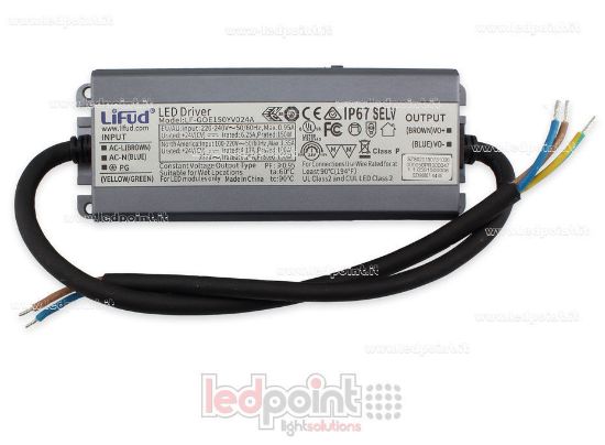 Image de Transformateur 150W 24V IP67 LiFud