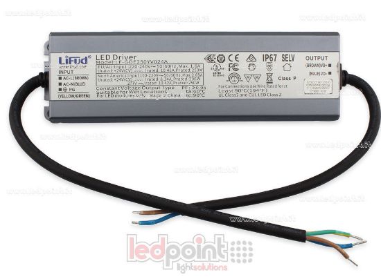 Image de Transformateur 250W 24V IP67 LiFud