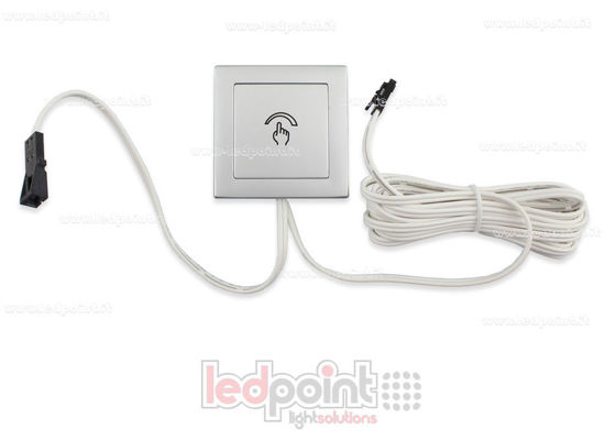 Image de Contrôleur gradateur tactile 12V, pour alimentation 12V avec mini connecteur 2-pin