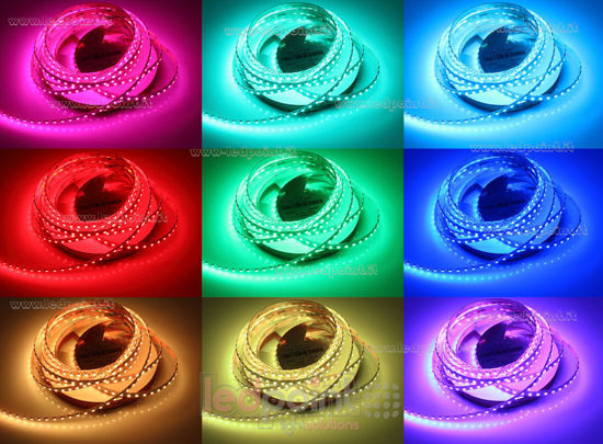 Image de Ruban led RGB 5m 3838 112led/m 24V 16W/m PCB 8mm
