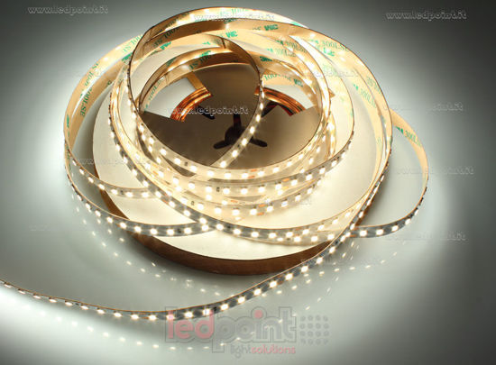 Image de Ruban led avec un spectre lumineux similaire au soleil 5m blanc chaud 3500K 3step 2835 128led/m 24V 17W/m