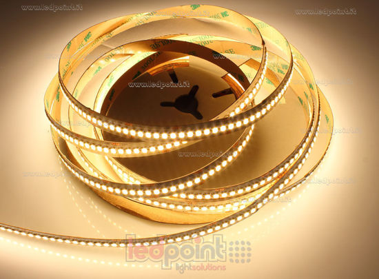 Image de Ruban led blanc chaud 5m 3000K 3step 240leds/m 2835 24V 14.4W/m