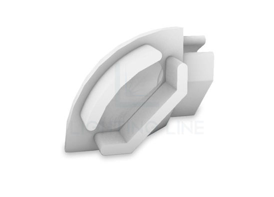 Image de Embout angulaire rond interne pour profilé angulaire AN02-08 et AN03-08