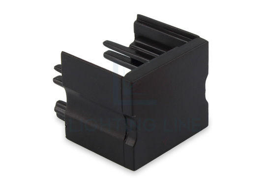Image de Embout noir de meuble pour profilé en aluminium SL05-03