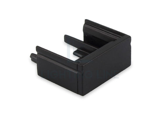 Image de Embout noir de meuble pour profilé en aluminium SL08-03