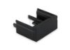 Image de Embout noir de meuble pour profilé en aluminium SL08-03