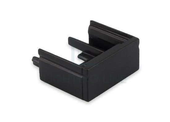 Image de Embout noir de meuble pour profilé en aluminium SL08-03