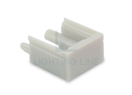 Image de Embout en plastique gris de meuble pour profilé  SL12-16