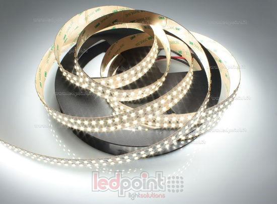Image de Ruban led blanc 5m 4000K 3step 252leds/m Honglitronic 2835 24V 45W/m