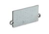 Image de Embout en tôle galvanisée pour profilé en aluminium pour placoplâtre DW07-01