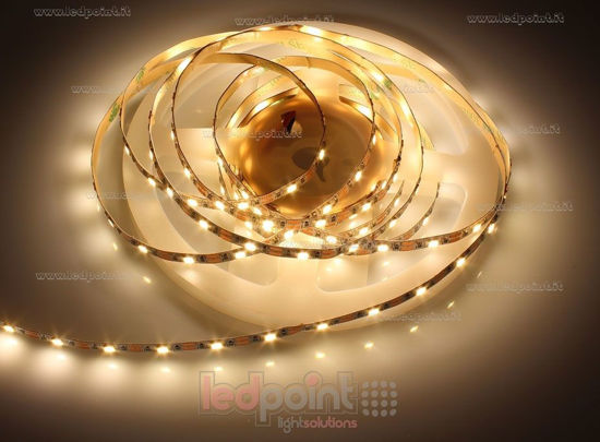 Image de Ruban led Blanc chaud 3m 3000K 3step 60leds/m Honglitronic 2835 5V 5,5W/m, PCB 5mm
