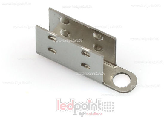 Image de Clip de fixation en acier pour Led Neon Flex 3mm et 4mm