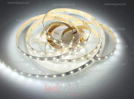 Image de Ruban led blanc 4000K 3step 2835 60led/m Parylene IP65 Honglitronic 24V 14,4W/m