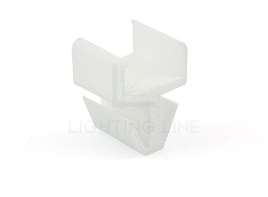 Image de Clip de fixation en plastique pour ruban led en 12mm pour profilé CC01-06