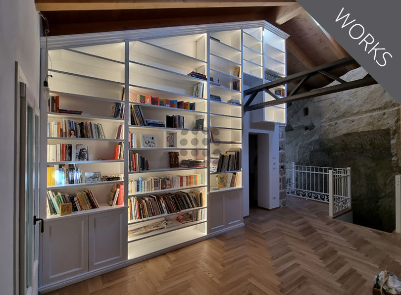 Éclairage d’une bibliothèque
