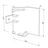Image de Modèle téléchargeable pour impression 3D d'embout gauche et droit plat pour profilé CC01-06-G3