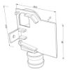 Image de Modèle téléchargeable pour impression 3D d'embout gauche et droit avec tube 25mm pour profilé CC01-06-G3
