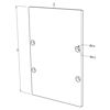 Image de Embout pour profilé en aluminium CL02-07