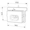 Image de Embout en silicone blanc pour diffuseur étanche au sol LLD-11-WM3 et LLD-11-WS3
