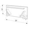 Image de Embout blanc pour profil en aluminium SL06-05