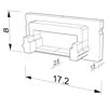 Image de Embout gris pour profil en aluminium SL08-03