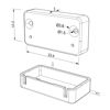 Image de Embout gris en plastique pour profilé SL09-12