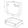 Image de Embout gris en plastique pour profilé SL10-13