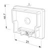 Image de Embout gris en plastique pour profilé  SL11-01