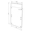 Image de Embout pour profilé en aluminium pour placoplâtre DW04-06