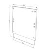 Image de Embout pour profilé en aluminium pour placoplâtre DW05-07