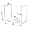 Image de Clip de fixation pour profil en aluminium SL10-13, imperméable