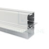 Image de Perfil d'aluminium peint  blanc pour placoplâtre 35x49mm, 3 mètres