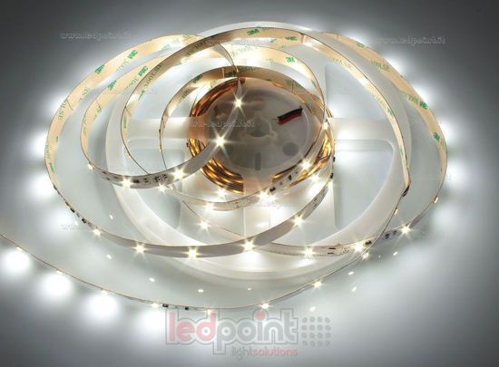 Image de Ruban led blanc 5m 4000K 3step 36leds/m Honglitronic 2835 24V 8,6W/m avec stabilisateur de courant