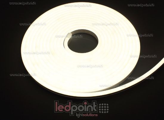 Image de Led Neon Flex 6mm blanc 2835 12V 9,6W 120led/m IP65 10m