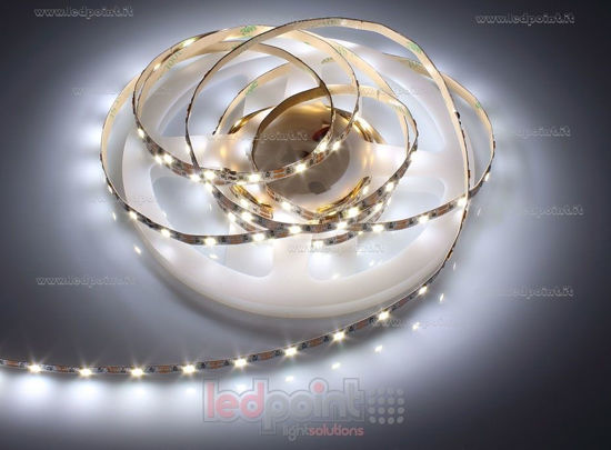Image de Ruban led blanc 3m 4000K 3step 60leds/m Honglitronic 2835 5V 5,5W/m, PCB 5mm