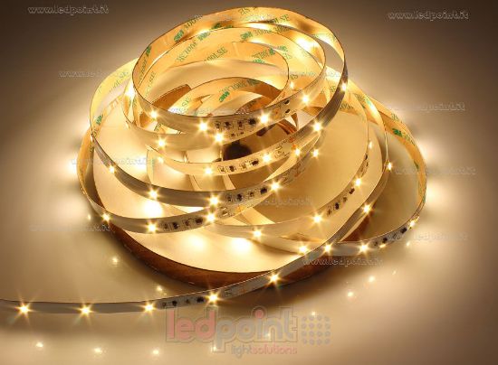 Image de Ruban led Blanc chaud 5m 3000K 3step 36leds/m Honglitronic 2835 24V 8,6W/m avec stabilisateur de courant