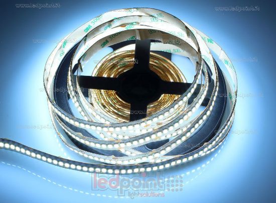 Image de Ruban led blanc froid 4m 6300-6800K 240leds/m 2835 24V 19,2W/m
