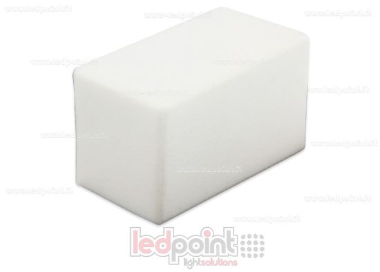 Image de Embout blanc pour Led Neon Flex 11x20mm