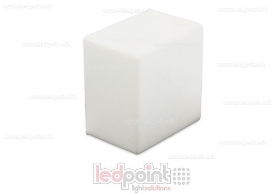 Image de Embout blanc pour Led Neon Flex 16mm