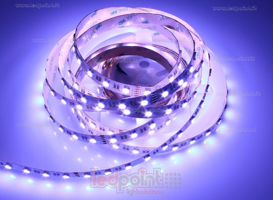 Image de Ruban LED 5m 5050 4in1 RGB + blanc chaud 3000K 60led/m 24V 14,4W/m