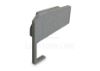 Image de Embout gris gauche pour profilé en aluminium pour étagère SH01-03