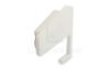 Image de Embout blanc droit pour profilé en aluminium pour étagère SH01-03