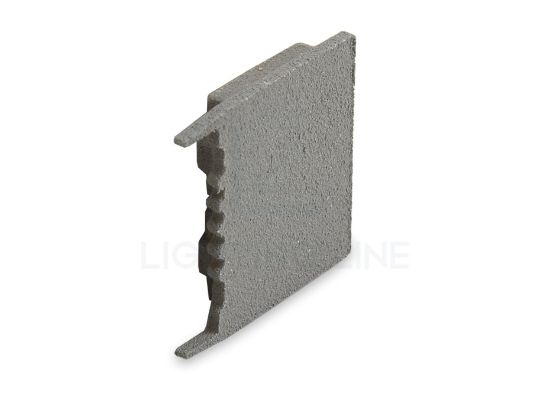 Image de Embout gris pour profil en aluminium SH02-03
