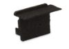 Image de Embout noir gauche pour profil en aluminium encastré RE12-16
