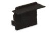 Image de Embout noir droit pour profil en aluminium encastré RE12-16