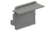 Image de Embout gris droit pour profil en aluminium encastré RE12-16