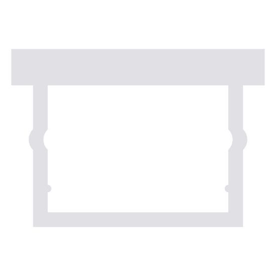 Image de Diffuseur pour profilé en aluminium pour finitions en grès LLP-TI01-11-S3